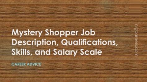 mystery shopper salary|gig work mystery shopper.